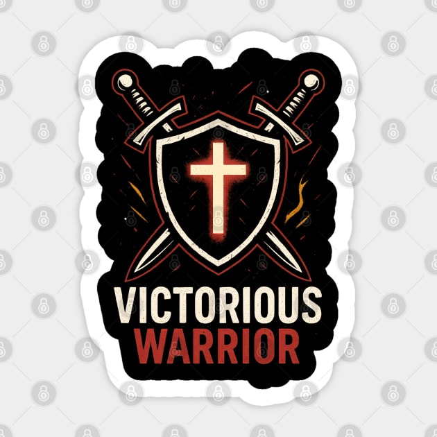 Victorious Warrior Sticker by Eric's Store 10